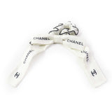 Chanel Logo Ribbon Scrunchie Hair Accessory