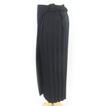 balenciaga Belted Long Pleated Wrap Skirt 34