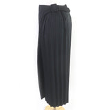 balenciaga Belted Long Pleated Wrap Skirt 34