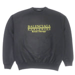 balenciaga Distressed Oversized Sweatshirt XS