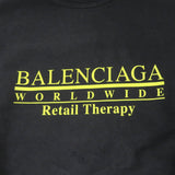 balenciaga Distressed Oversized Sweatshirt XS