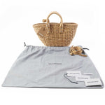 balenciaga Bistro XS 2WAY Bucket Bag Beige