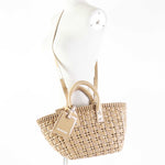 balenciaga Bistro XS 2WAY Bucket Bag Beige