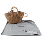 balenciaga Bistro XS 2WAY Basket Bag Beige