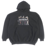 balenciaga Cotton Hoodie Parker XS Black