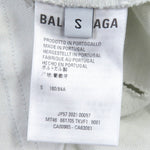 balenciaga Cotton Destroyed T-shirt Ivory S