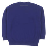 balenciaga Cashmere Logo Knit Sweater Blue XS