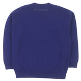 balenciaga Cashmere Logo Knit Sweater Blue XS