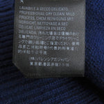 balenciaga Cashmere Logo Knit Sweater Blue XS