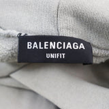 balenciaga Distressed Pixel Logo Pullover XS