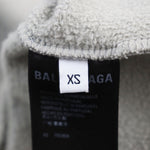 balenciaga Distressed Pixel Logo Pullover XS