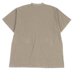balenciaga Distressed Oversized T-shirt Brown