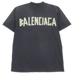 balenciaga Distressed Tape Logo T-shirt XS