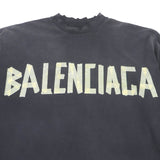 balenciaga Distressed Tape Logo T-shirt XS
