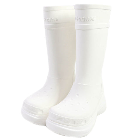 balenciaga Crocs Rubber Knee-high Boots