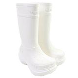 balenciaga Crocs Rubber Knee-high Boots