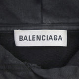 balenciaga Cotton BB Logo Oversized Pullover Hoodie XS