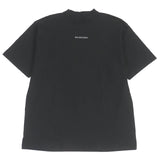 balenciaga Cotton Logo Print T-Shirt Black S