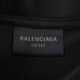 balenciaga Cotton Logo Print T-Shirt Black S