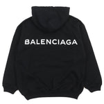 balenciaga Cotton Back Logo Oversized Pullover