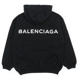 balenciaga Cotton Back Logo Oversized Pullover