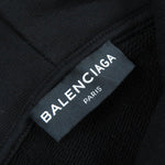 balenciaga Cotton Back Logo Oversized Pullover