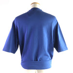 balenciaga Cotton Deformed T-shirt Blue M