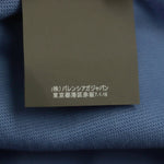 balenciaga Cotton Deformed T-shirt Blue M