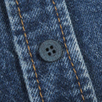balenciaga Denim Shirt Indigo Blue S