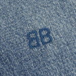 balenciaga Denim Shirt Indigo Blue S