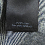 balenciaga Denim Shirt Indigo Blue S