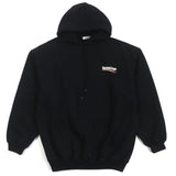 balenciaga Cotton Logo Print Pullover Hoodie