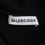 balenciaga Cotton Logo Print Pullover Hoodie