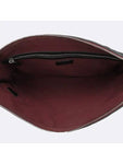 A82552 Black Classic Lambskin Silver Logo Large Clutch Chanel