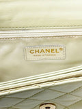 11th Yellow Big CC Quilted Weave Shoulder Crossbag 2VCHB30763 Chanel