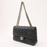 Chanel Matelasse 25 Lamb Skin Double Flap Shoulder Bag A01112