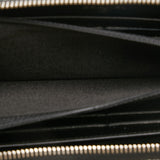 Chanel Long Zip Wallet in Tweed Denim Blue
