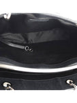 A50995 Caviar Grand Shopping silver shoulder bag 34090K 2 Chanel