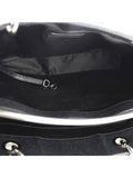 A50995 Caviar Grand Shopping silver shoulder bag 34090K 2 Chanel