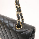 Chanel Matelasse 25 Lamb Skin Double Flap Shoulder Bag A01112