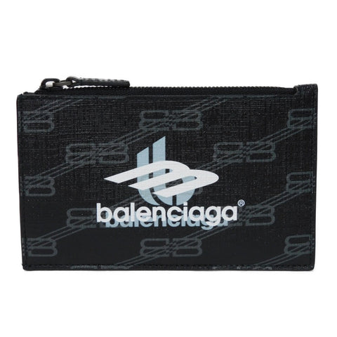 balenciaga BB Monogram Coin Card Holder