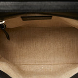 balenciaga Afternoon Leather Canvas Shoulder Bag