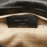 balenciaga Afternoon Leather Canvas Shoulder Bag