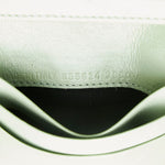 balenciaga Croc Embossed Leather Wallet