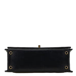 Chanel Matelasse 2.55 Chain Shoulder Bag Black Gold