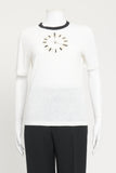 2020 Ivory Clock-Motif Top Quality Chanel T-Shirt