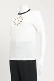 2020 Ivory Clock-Motif Top Quality Chanel T-Shirt