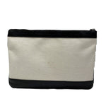 balenciaga Canvas Leather Clutch Bag 420407