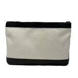 balenciaga Canvas Leather Clutch Bag 420407