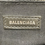 balenciaga Canvas Leather Clutch Bag 420407